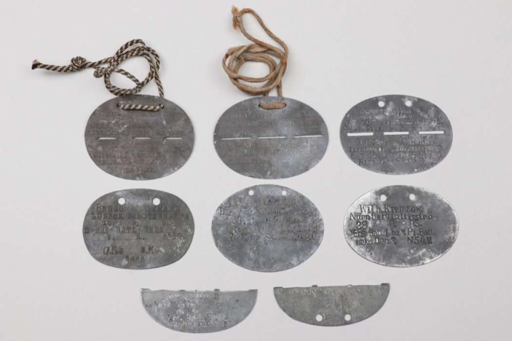 Imperial Germany - lot of dog tags