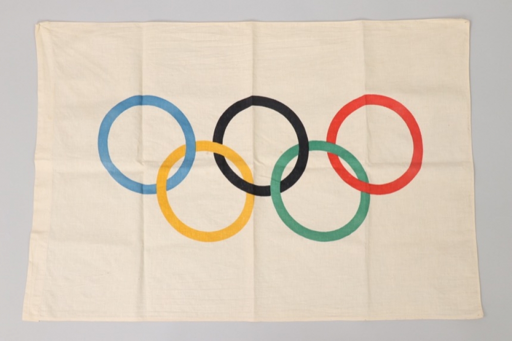 1936 Olympic Games Berlin flag