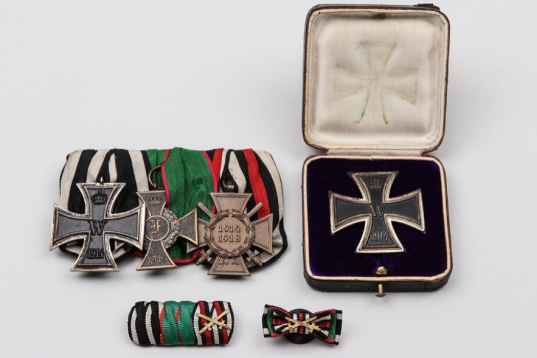 1914 Iron Cross recipient medal grouping