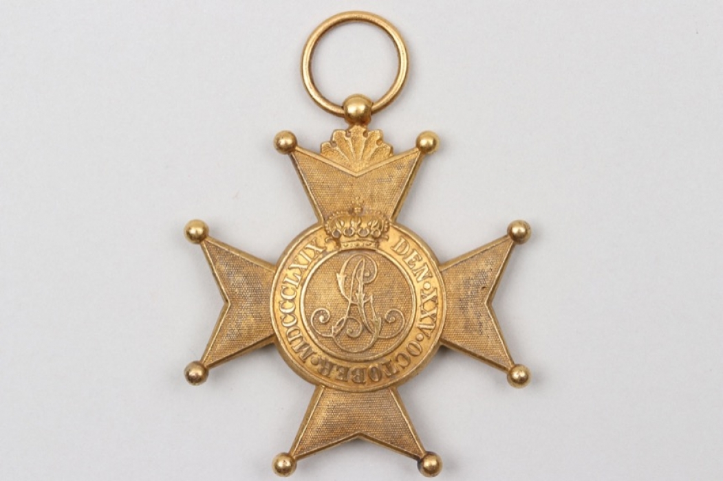 Lippe-Detmold - Cross of Merit in gold