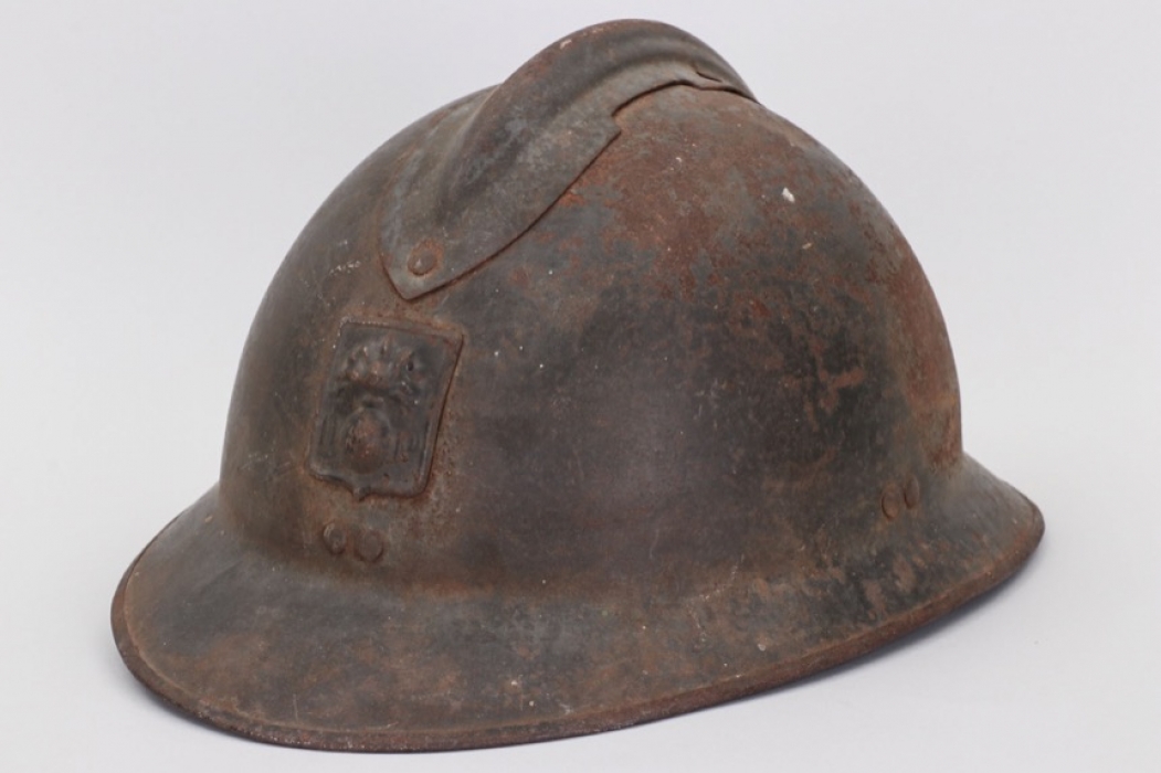 WWII French "Adrian" helmet - Défense Passive