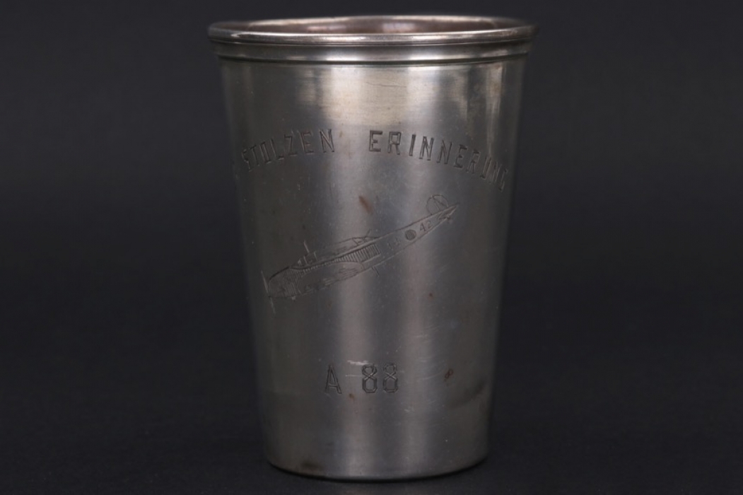 Legion Condor "A88" engraved silver cup