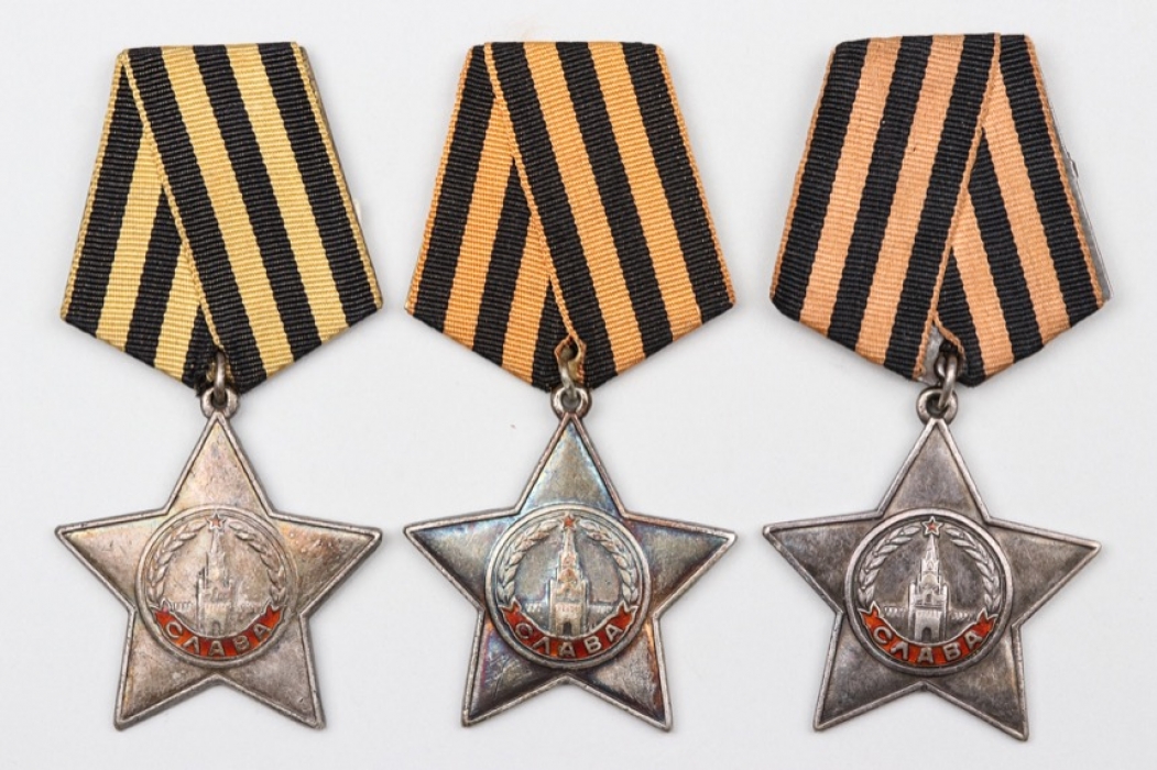Soviet Union - Order of Glory 3rd Class lot