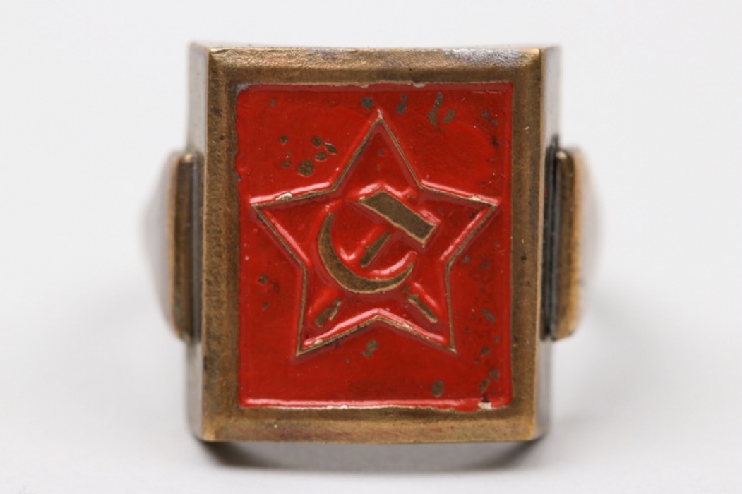 Third Reich "Roter Frontkämpferbund" ring