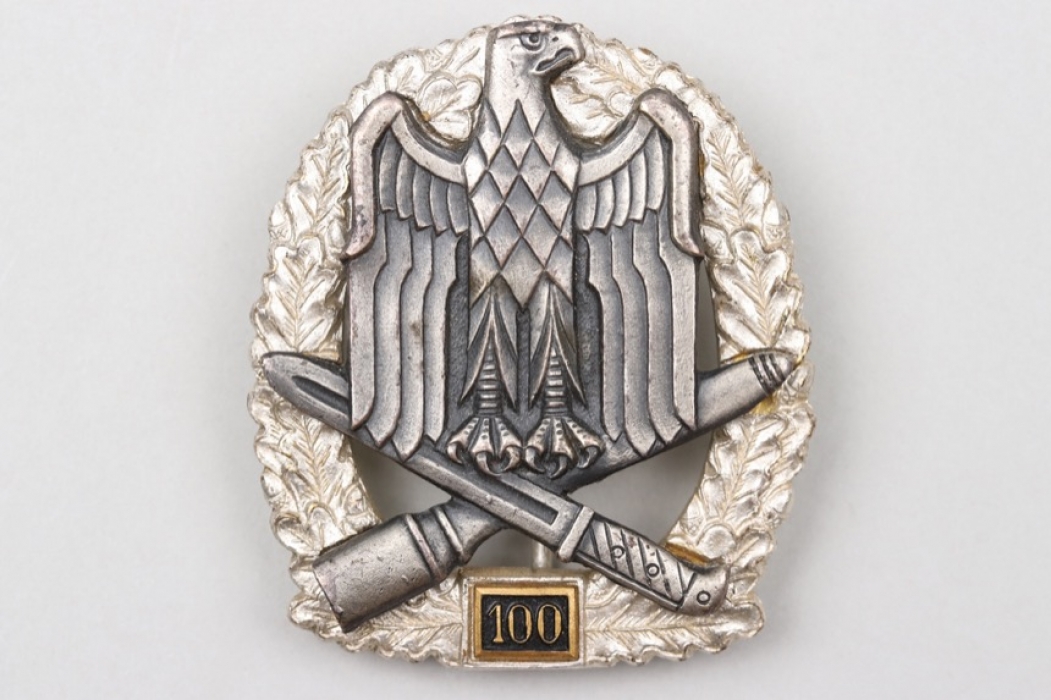 1957 General Assault Badge "100" - S&L