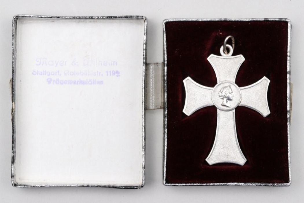 Württemberg - Decoration of Honour in silver for female servants in case