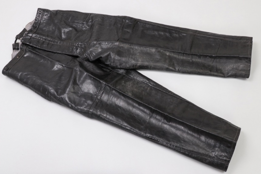 ratisbon's | Kriegsmarine leather trousers - French made | DISCOVER ...