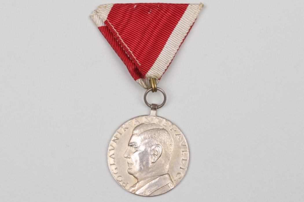 Olt. Stiefenhofer (GJR 99) - Croatian bravery medal