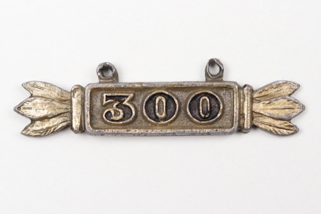 "300" hanger for Squadron Clasp in gold
