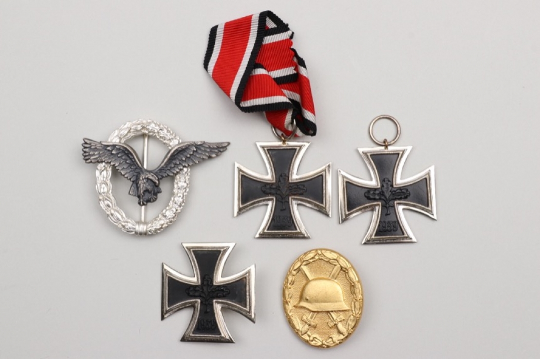 1957 medal grouping to German pilot