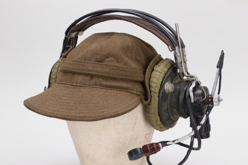 USA/Soviet Union - aircrew cap & headphones