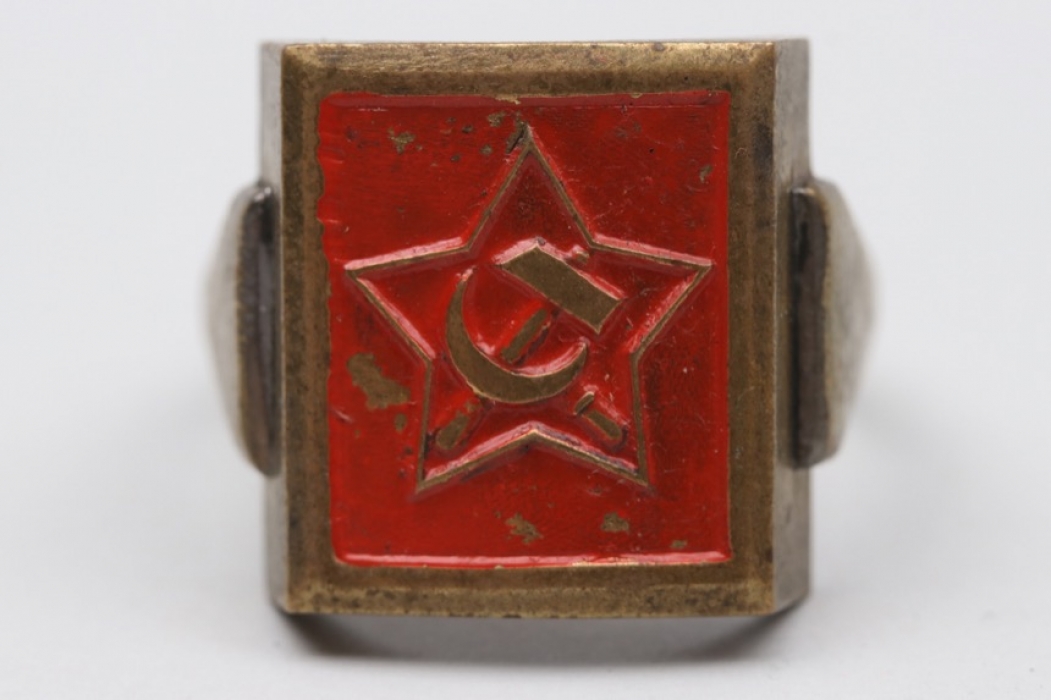 Third Reich "Roter Frontkämpferbund" ring