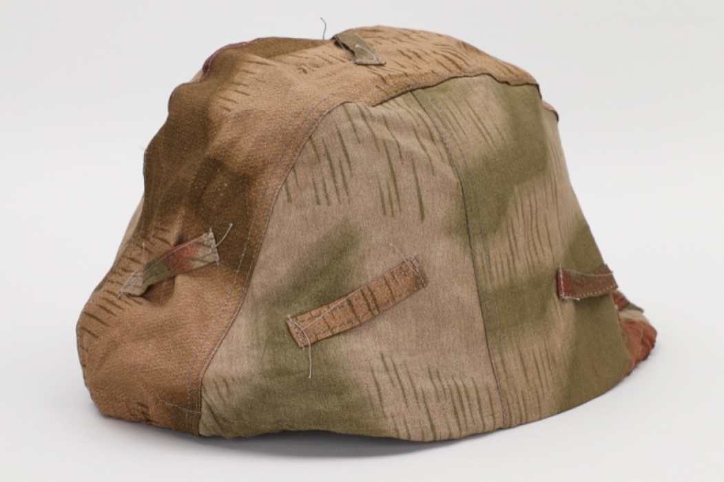 Wehrmacht helmet camo cover - tan & water