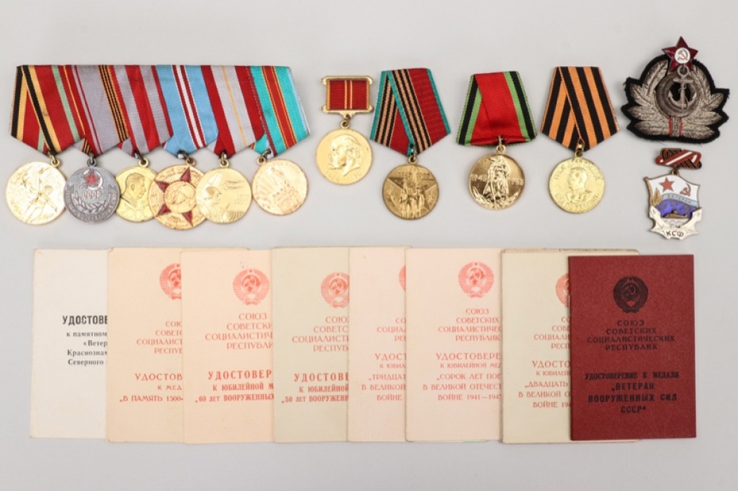 Kaidanov, Grigory: Soviet medal grouping