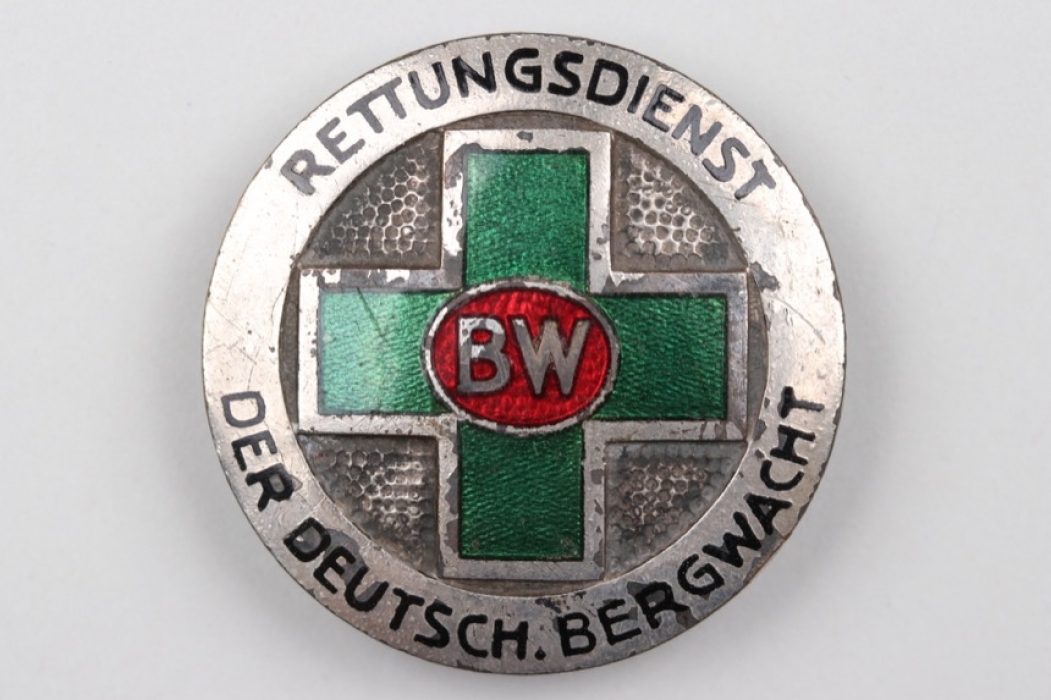 1936 - German Mountain Rescue enamel badge