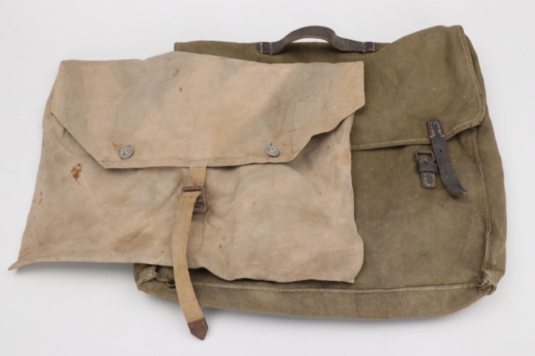 2 + Wehrmacht cloth bags