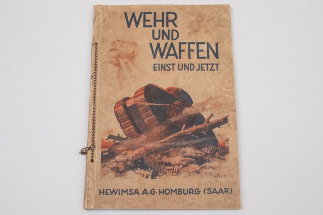 Third Reich "Wehr und Waffen - Einst und Jetzt" cigarette card album