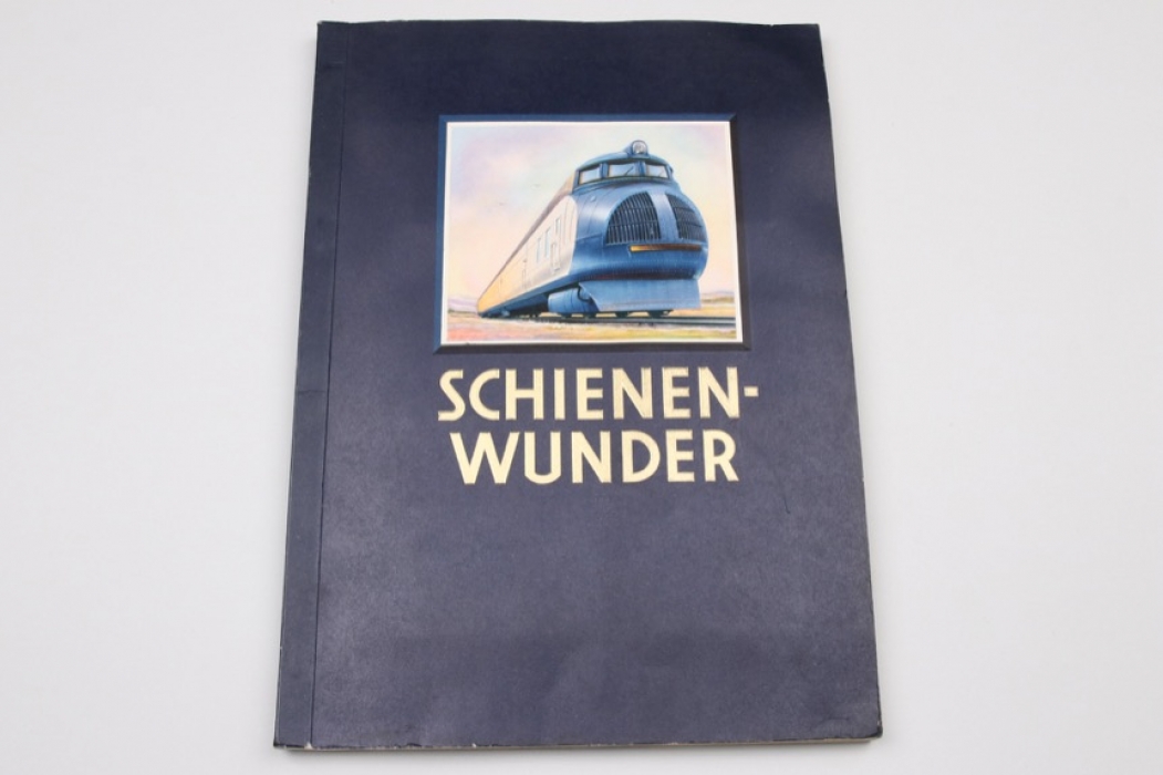 Seltenes Sammelbilderalbum - "Schienenwunder"