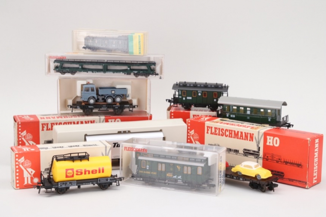 Fleischmann - Konvolut Wagons