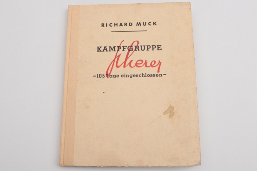 Third Reich book "Kampfgruppe Scherer"
