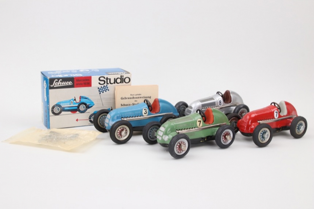 Schuco - 4 + Mercedes Benz "Studio" Spielzeugautos