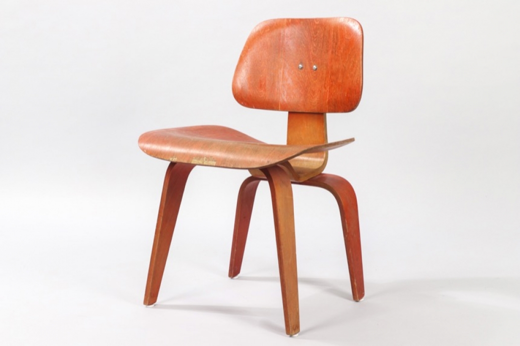 Red Aniline DCW by Herman Miller // Charles and Ray Eames