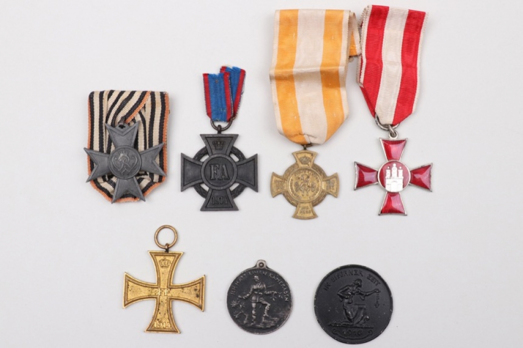Lot of various German WWI medals