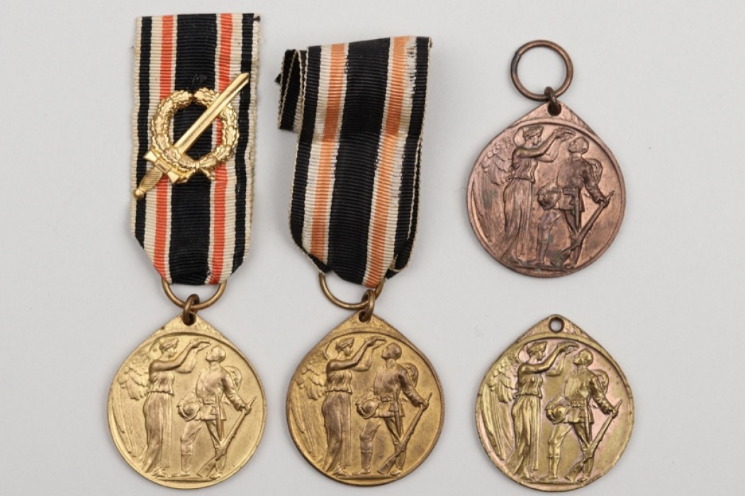 4 + medals of the german honor legion