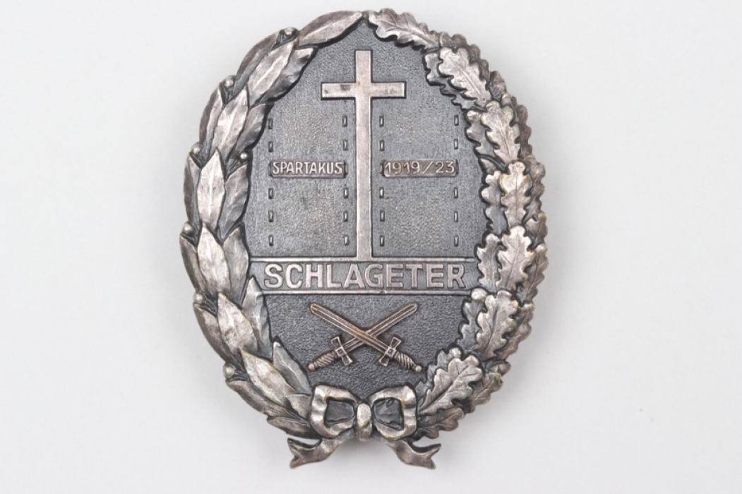 Freikorps Schlageter Badge "Spartakus"