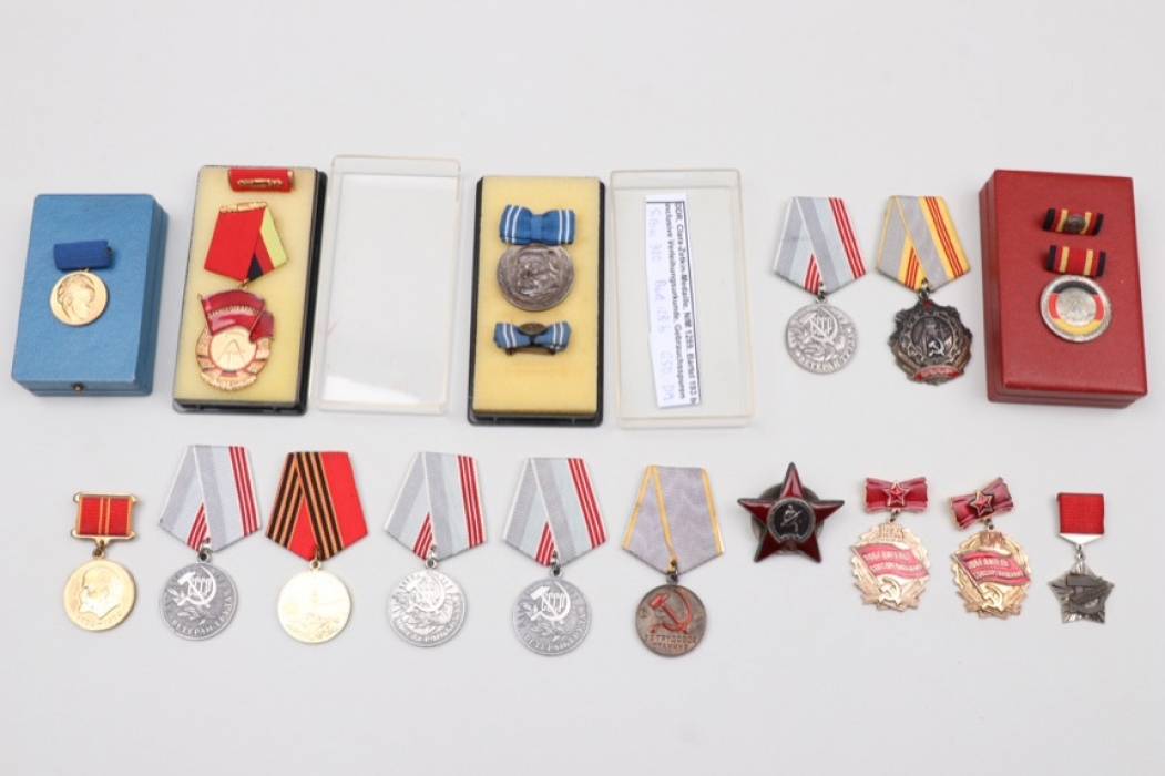 East Germany and UdSSR - lot of medals