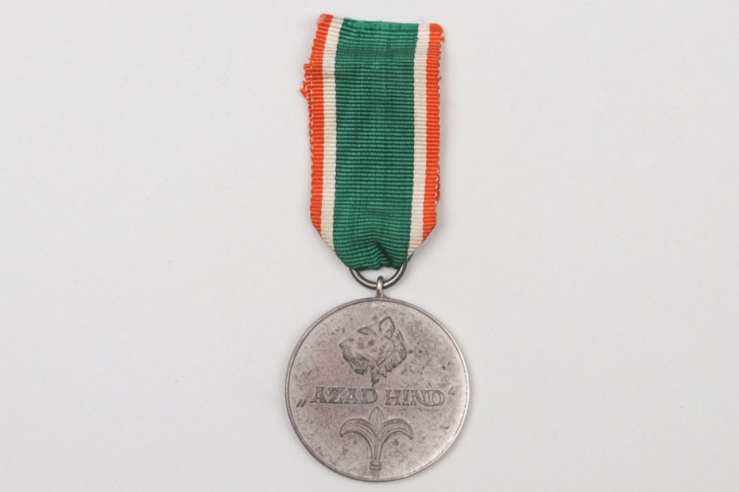Azad Hind Medal in silver