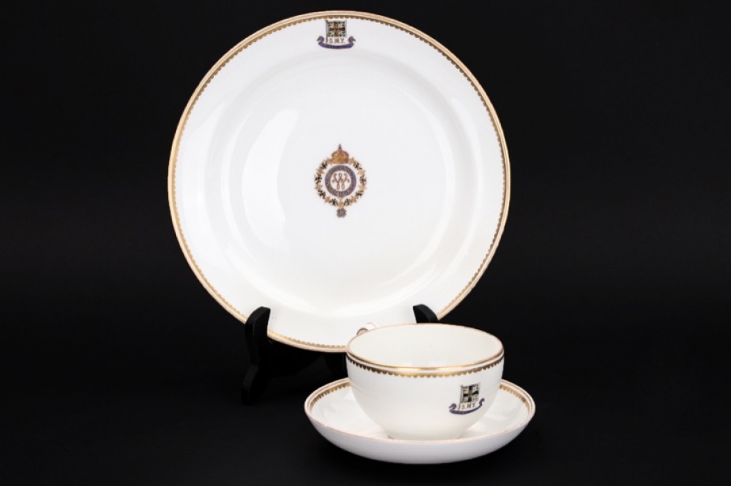 S.M.Y. HOHENZOLLERN porcelain dishes - KPM