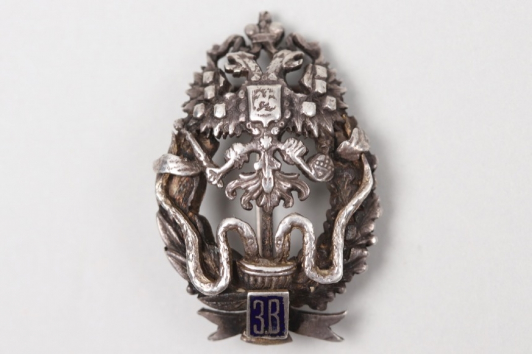 Imperial Russia - dentist's badge - silver