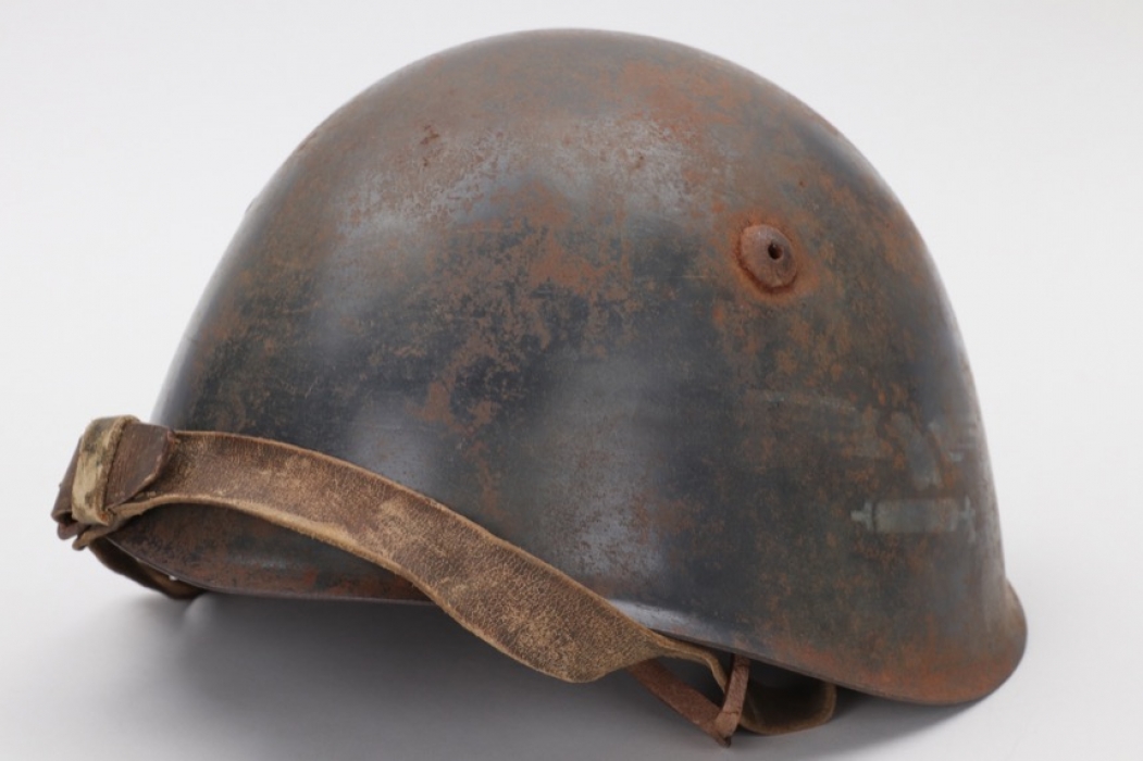 Italy - M33 helmet with fascist's emblem