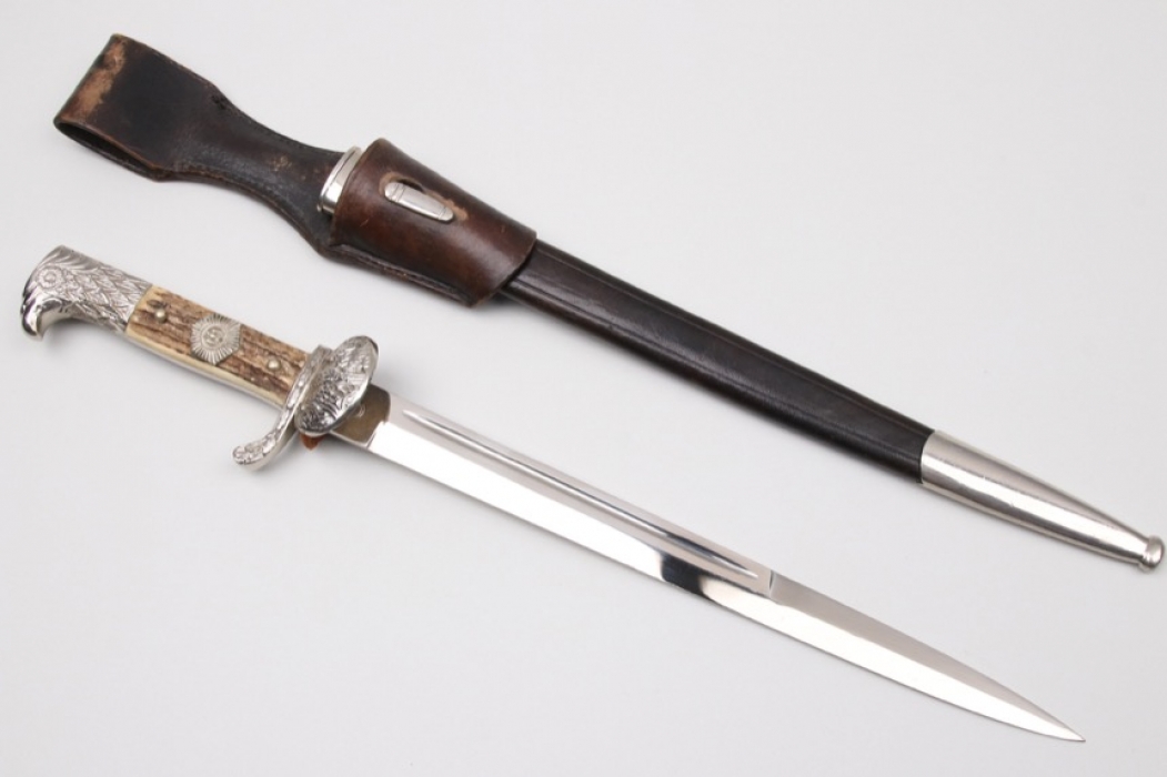 Free State of Prussia - luxury police bayonet with frog - WKC