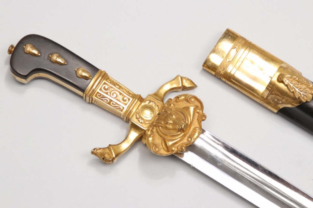 Bavaria - forestry hunting dagger engraved
