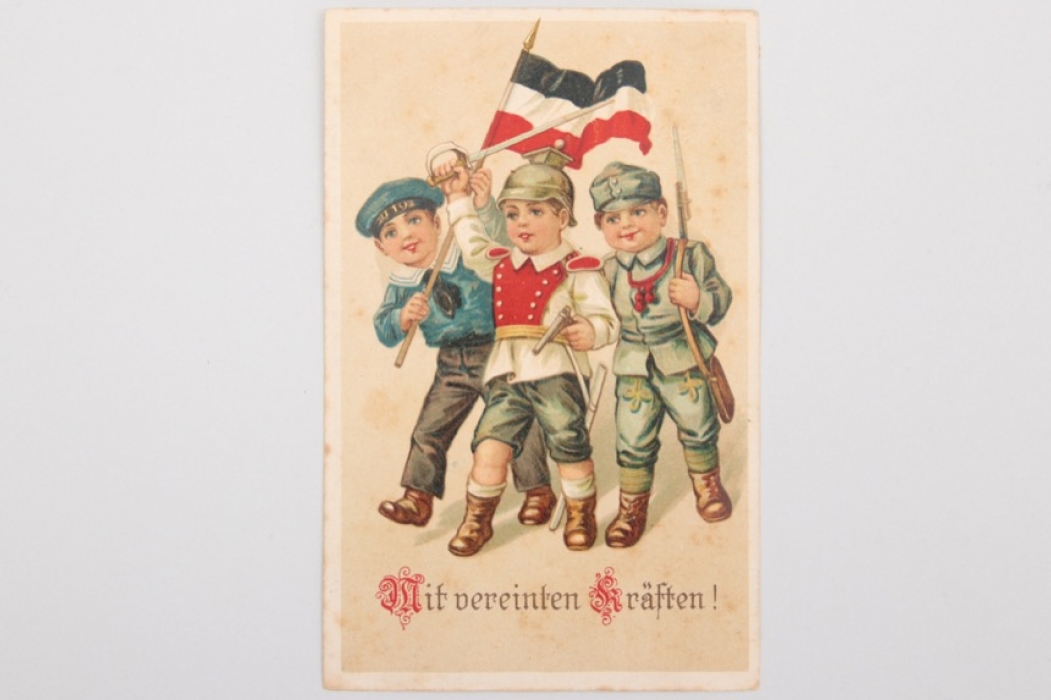 WWI propaganda postcard
