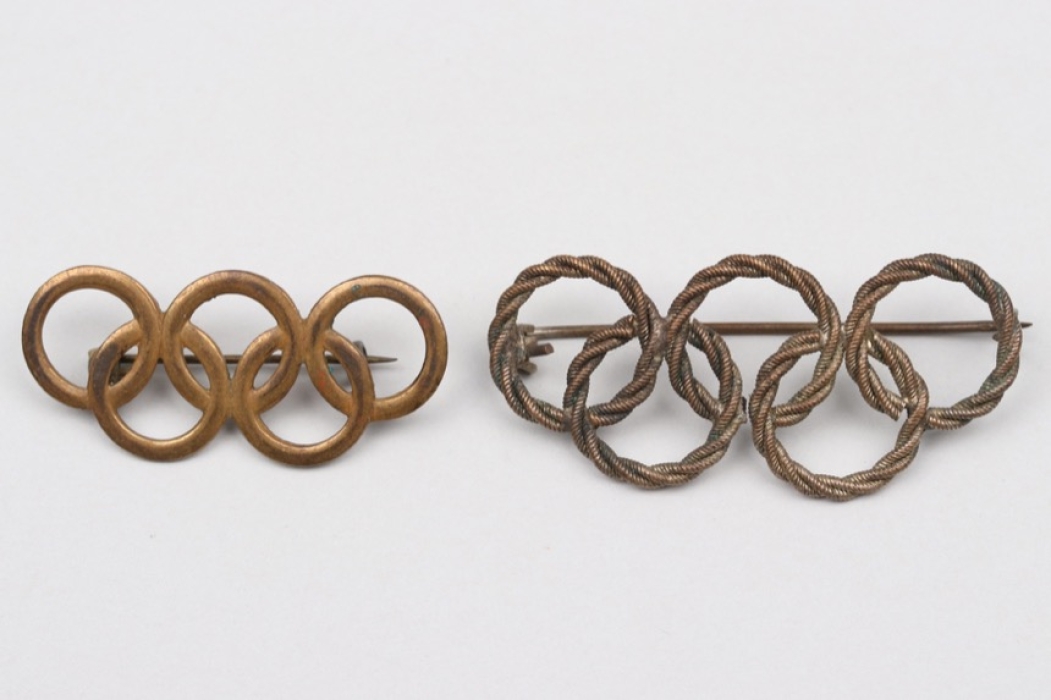 2 + Olympic Games pins