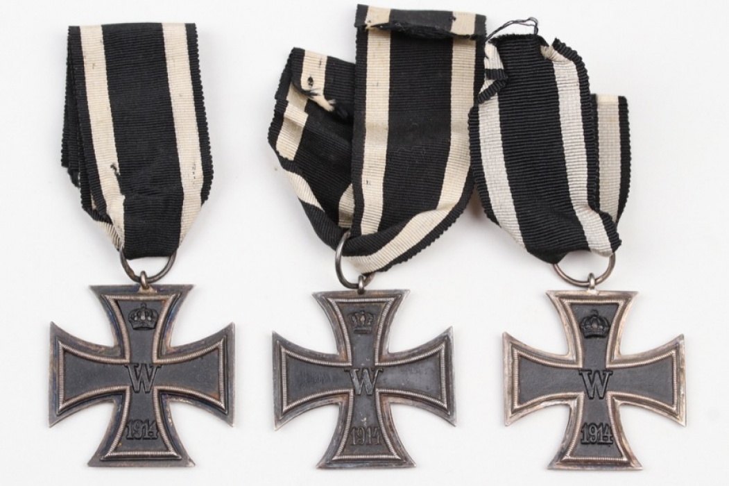 3 + 1914 Iron Cross 2nd Class