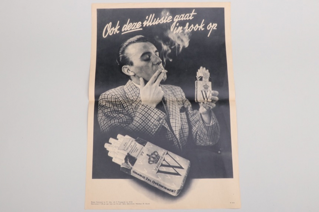 Dutch - 1941 poster cigarette advertising
