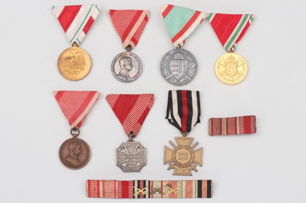 Austria - WW1 veteran's medal grouping