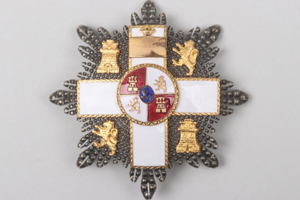 Spain - Military Merit Order, Grand Cross - white decoration