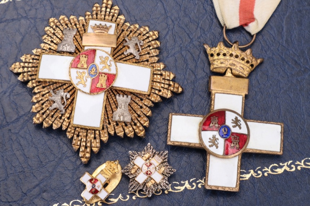 Spain - Order of Military set in case