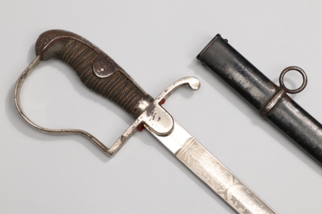 Prussia - Feldartillerie sabre with etched blade