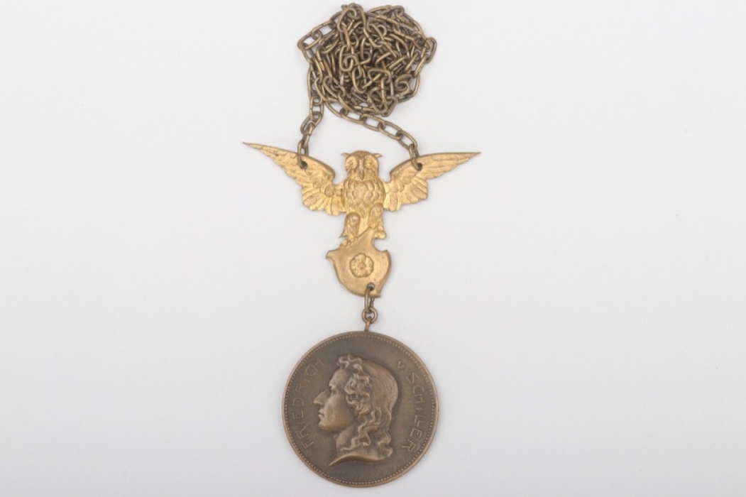 Imperial Germany - 1905 Friedrich von Schiller necklace