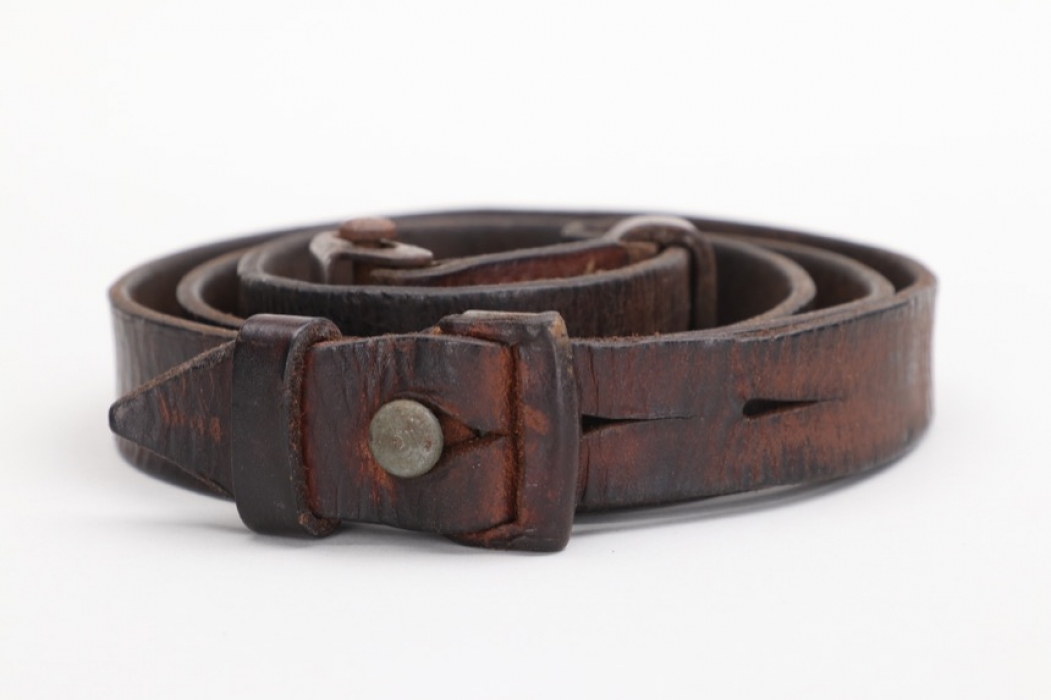 Wehrmacht K98 leather sling - gmk