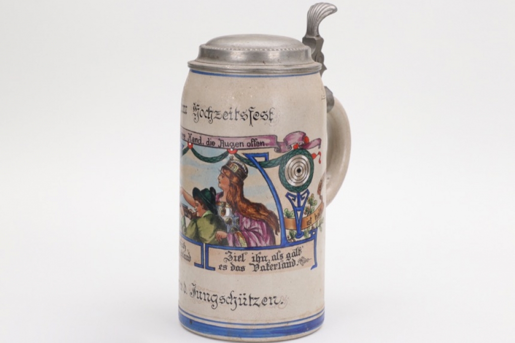 Imperial Germany - shooting beer mug