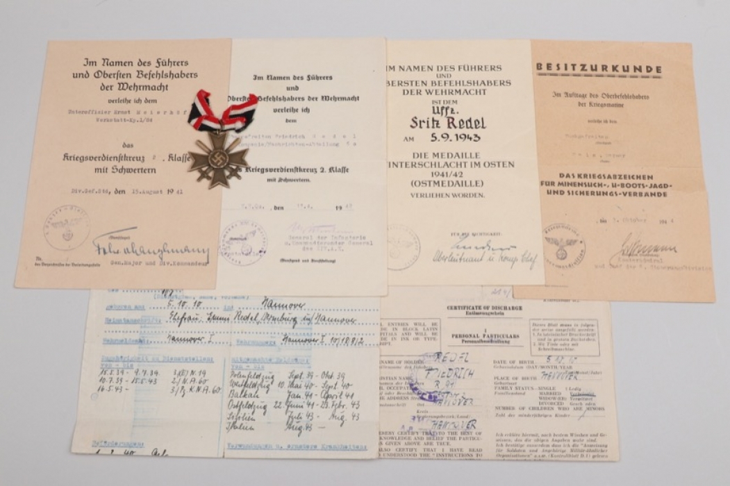 3 + Wehrmacht document groupings