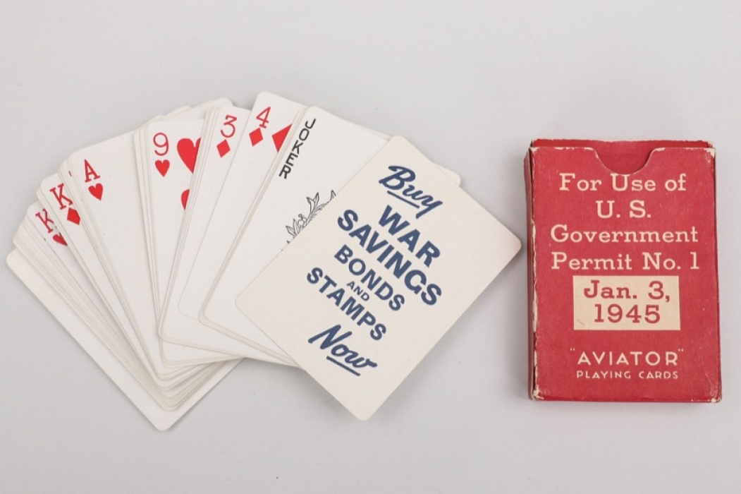 USA - 1943 American Red Cross playing cards