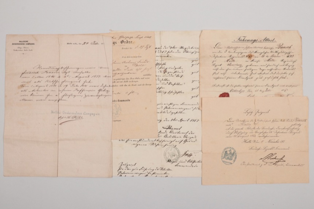 4.Magd.Inf.Rgt.67 - Document Grouping 1867